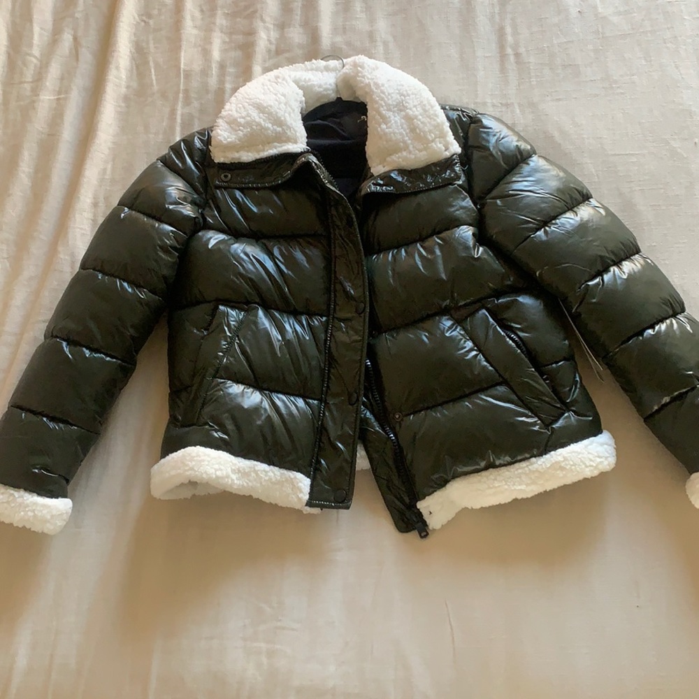 7 for all mankind puffer jacket